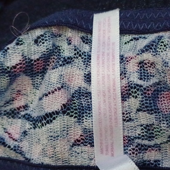 $4 Add-on Blue Spotted Bandeau - Size Medium - Picture 7 of 7